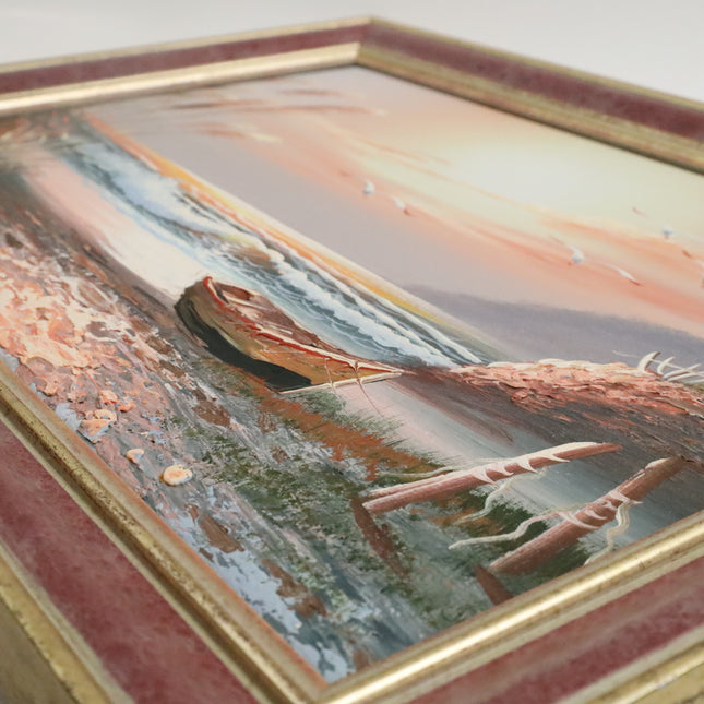 Handgeschilderd Schilderij 'Vuurtoren'