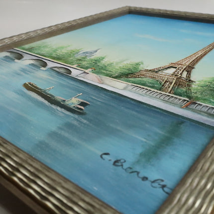 Handgeschilderd Schilderij 'Eiffeltoren'