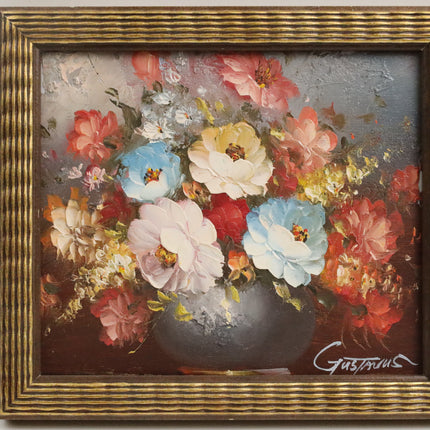 Handgeschilderd Schilderij 'Bloemenvaas'