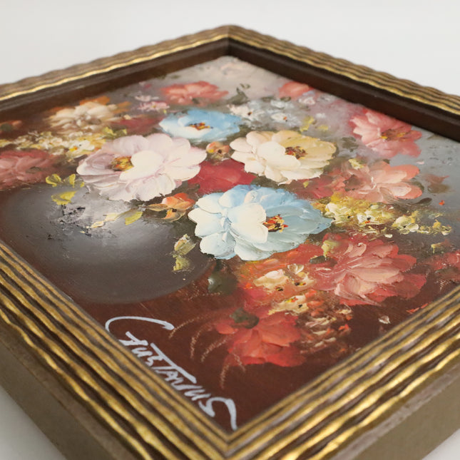 Handgeschilderd Schilderij 'Bloemenvaas'