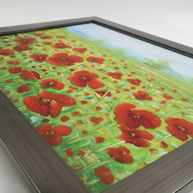 Handgeschilderd Schilderij 'Bloemenveld'