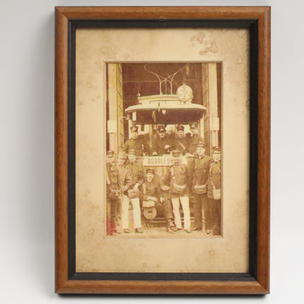 Poster achter glas 'Tram'