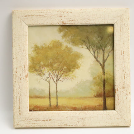 Poster achter glas 'Bomen'