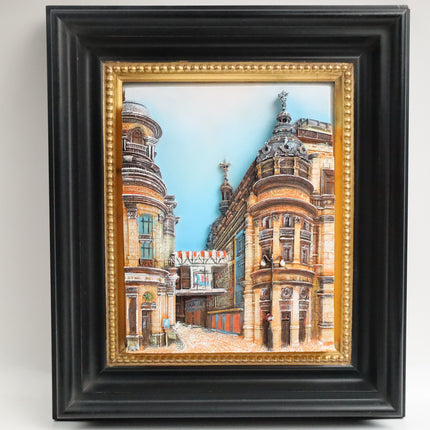 3D schilderij 'Stad'