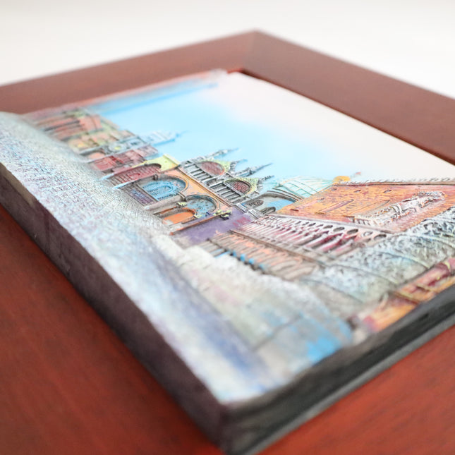 3D schilderij 'Binnenstad'