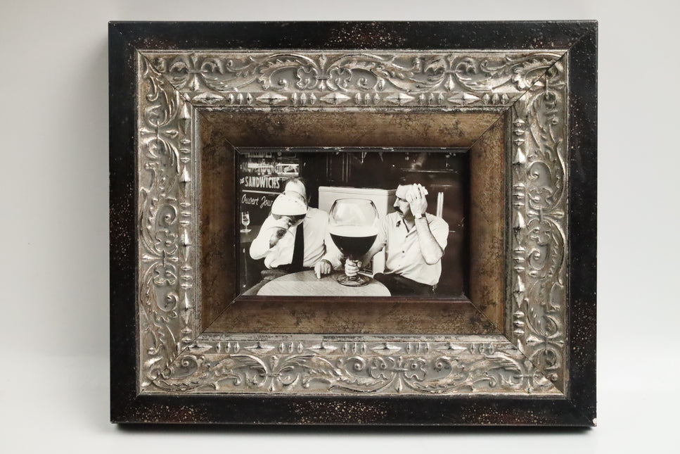 Poster achter glas 'Oude foto'