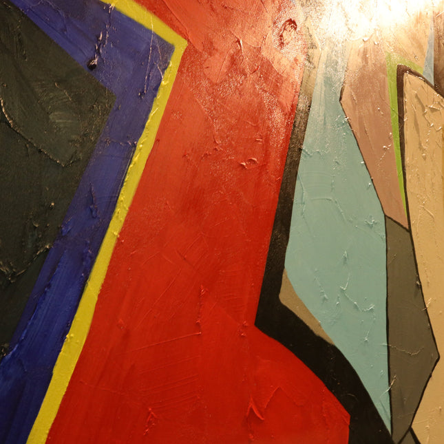 Canvas Schilderij van L.Paramount 'Garden Women'