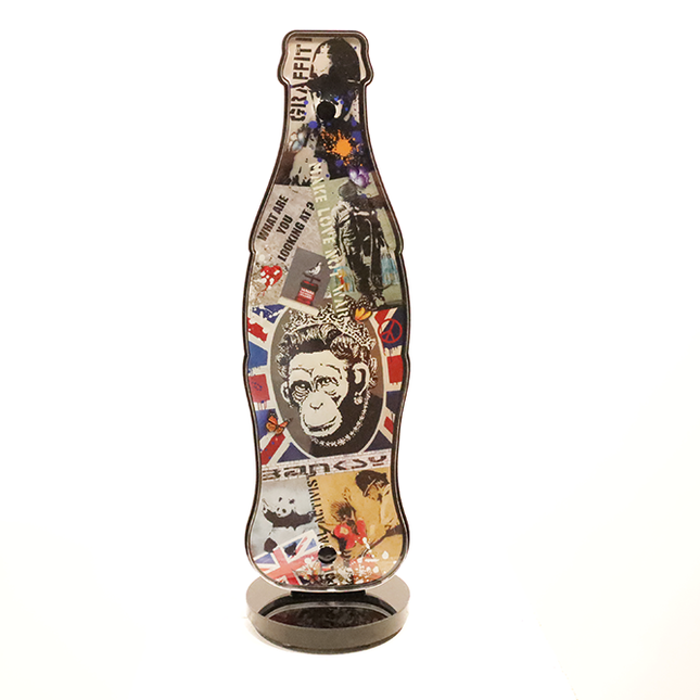 Beeld Coca-Cola fles 'Britisch life'