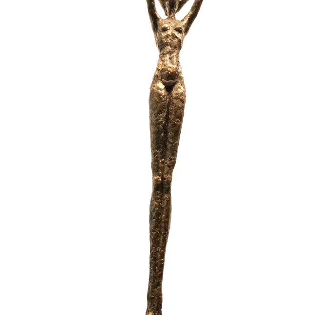 Sculptuur 'Bronzen vrouw groot'