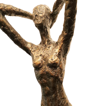 Sculptuur 'Bronzen vrouw klein'