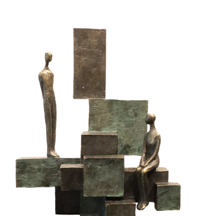 Sculptuur 'Teaching'