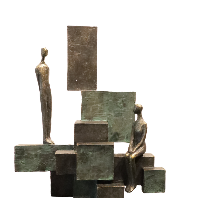 Sculptuur 'Teaching'