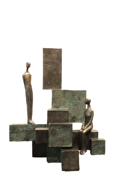 Sculptuur 'Teaching'