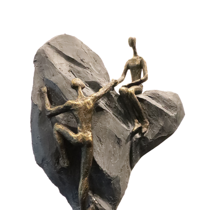 Sculptuur 'Heart of stone'