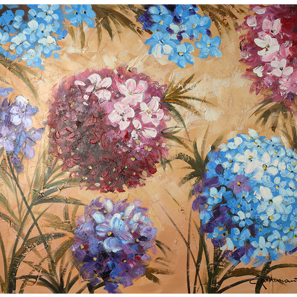 Canvas 'Hortensia's'
