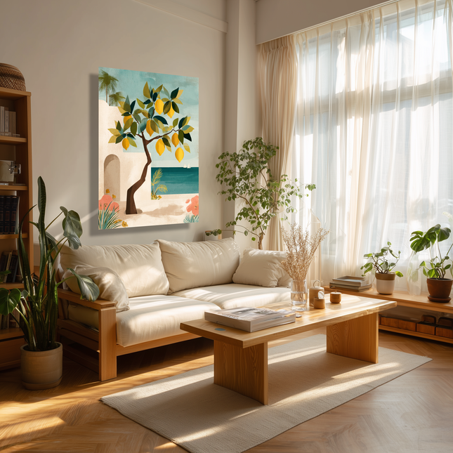 Schilderij 'Lemon days'