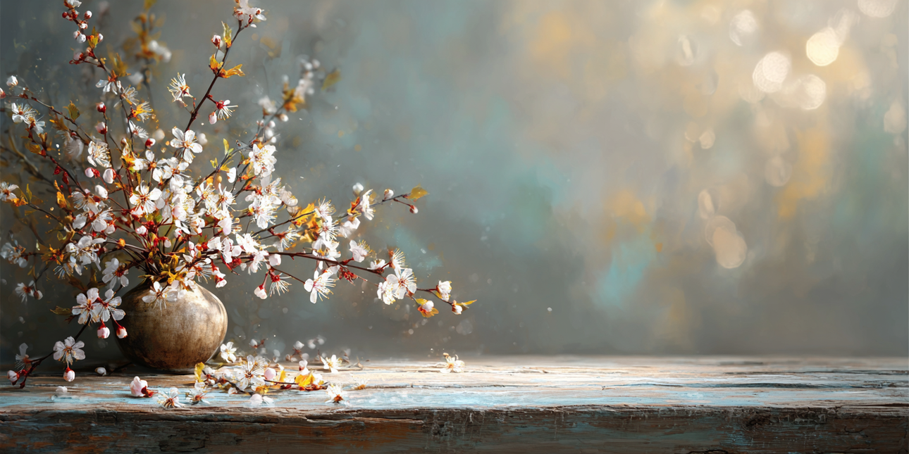 Schilderij 'Zachte stilte'