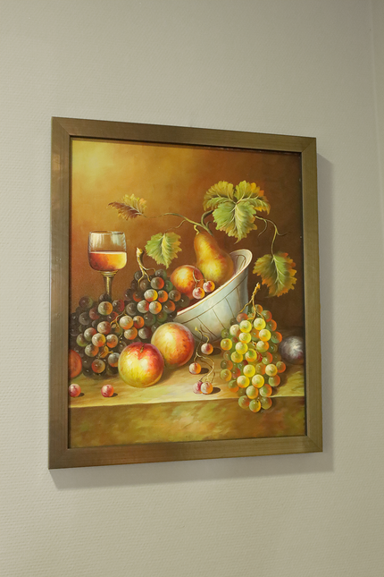 Canvas schilderij 'Stilleven' Olieverf