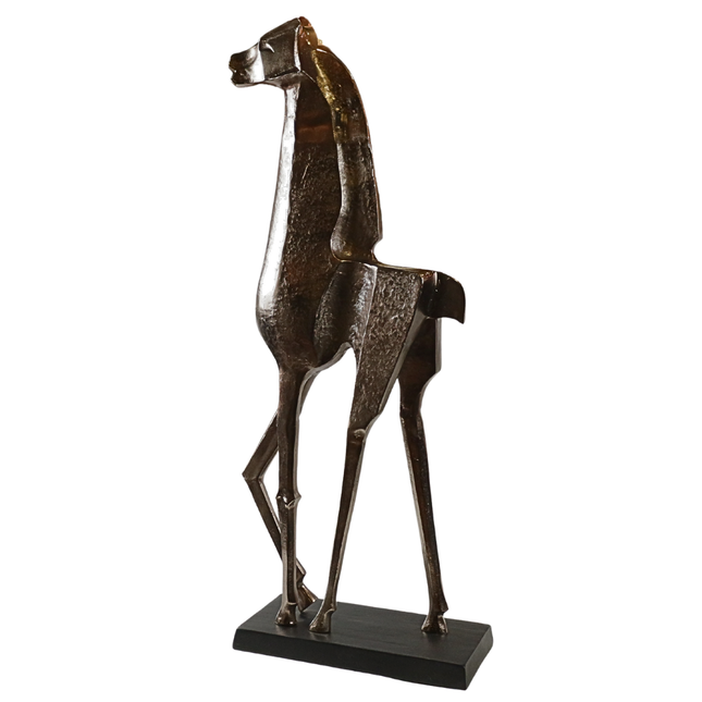 Beeld 'Aluminium Paard'