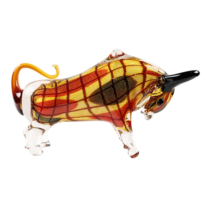 Glasart 'Retro stier'