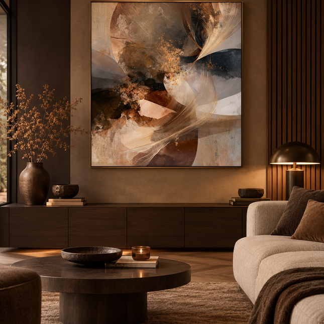 Schilderij 'Retro Abstracte '