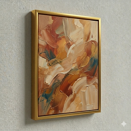 Canvasso - Aluminum Baklijst - Goud