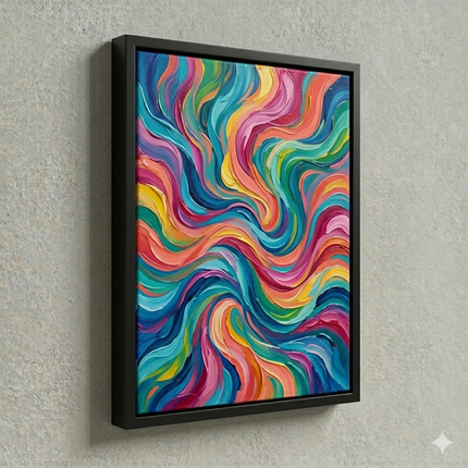 Canvasso - Aluminum Baklijst - Zwart