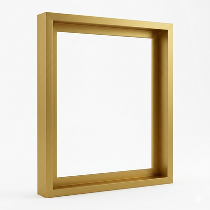 Canvasso - Aluminum Baklijst - Goud