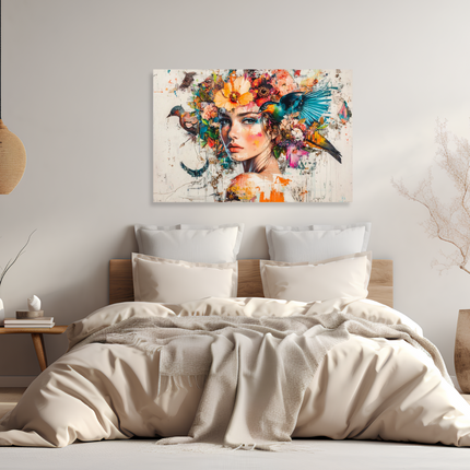 Schilderij 'Bloei van Binnen''