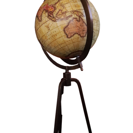 Wereldbol 'Large Copper Antique'
