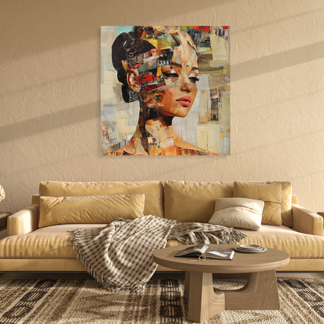 Schilderij 'Fragmented Beauty'