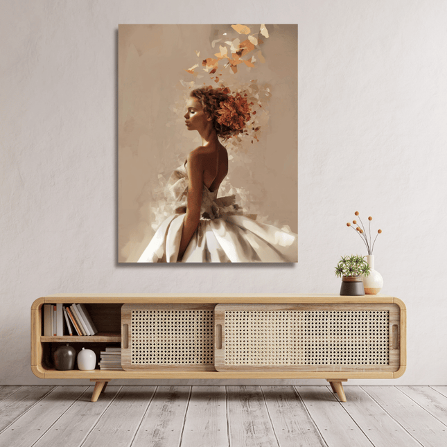 Schilderij 'Woman in Focus'