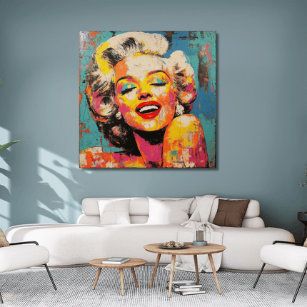 Schilderij 'Marilyn Monroe popart'