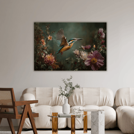 Schilderij 'Lentevlucht 3.0'