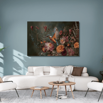Schilderij 'Lentevlucht 2.0'