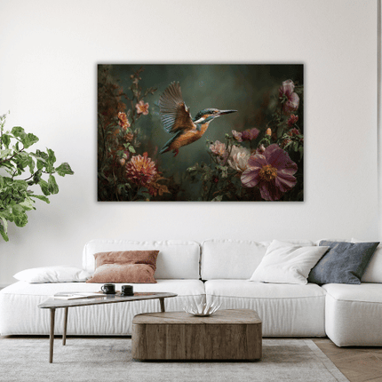 Schilderij 'Lentevlucht 3.0'