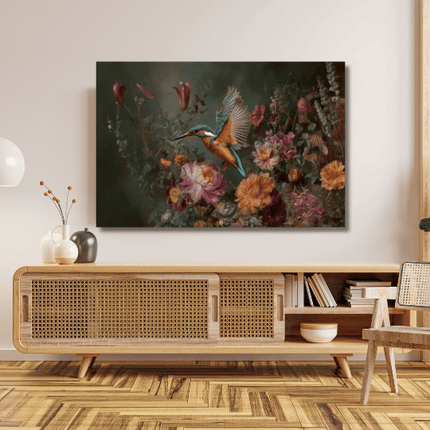 Schilderij 'Lentevlucht 2.0'