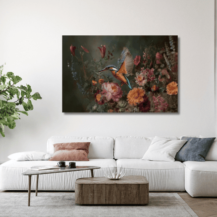 Schilderij 'Lentevlucht 2.0'