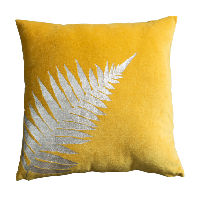 Sierkussen 'Silver Leaf'