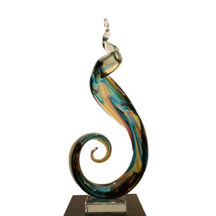Beeld 'Glass Spiral'