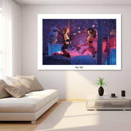 Aluart schilderij 'Het kussengevecht'