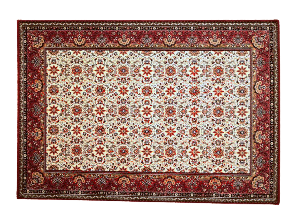 Vloerkleed 'Bordeauxrood'
