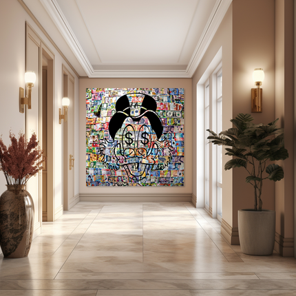 Aluart schilderij 'Dagobert Dollars'