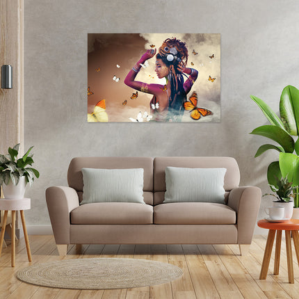 Acrylglas schilderij 'New Dimension'