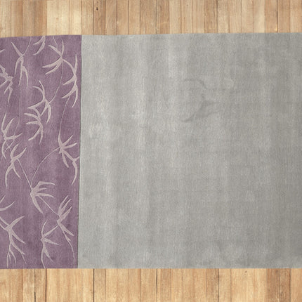 Vloerkleed 'Paarse details'