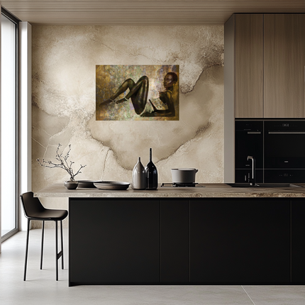 Aluart schilderij 'Diamond African Woman'