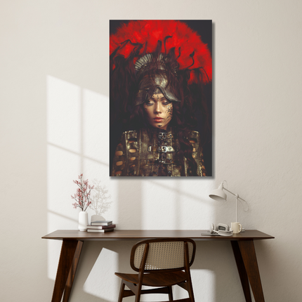 Aluart  schilderij 'Fashion Portrait Asian Model'