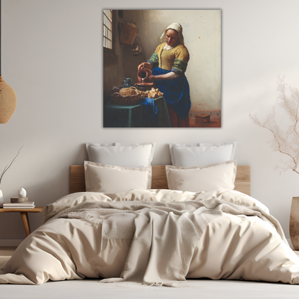 Aluart schilderij 'Het Melkmeisje'