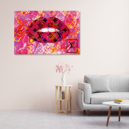 Aluart schilderij 'Vuitton Kiss'