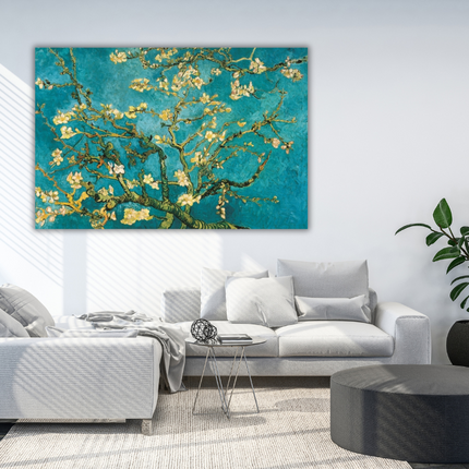 Aluart schilderij 'Amandelbloesem'